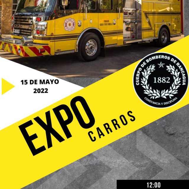 Expo Carros del Cuerpo de Bomberos de Rancagua