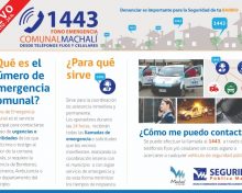 Machalí implementa número de emergencia comunal